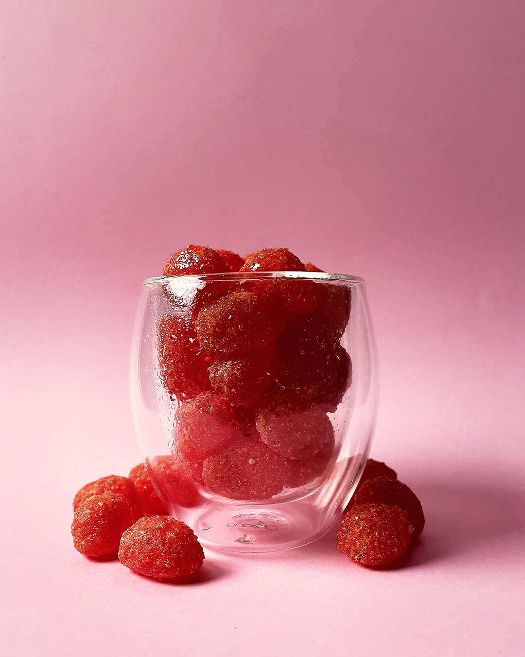 Strawberry Vodka Drops