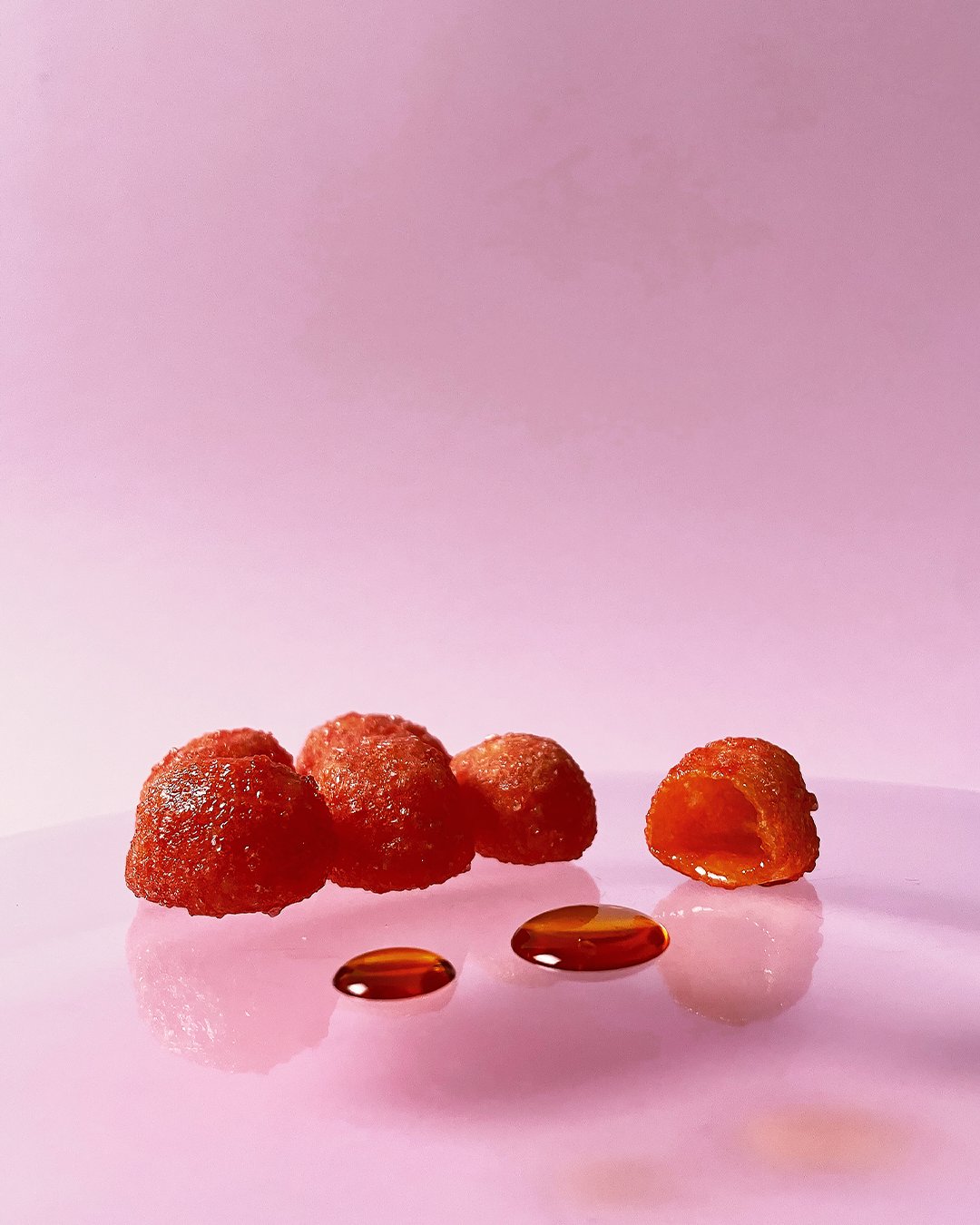 Strawberry Vodka Drops