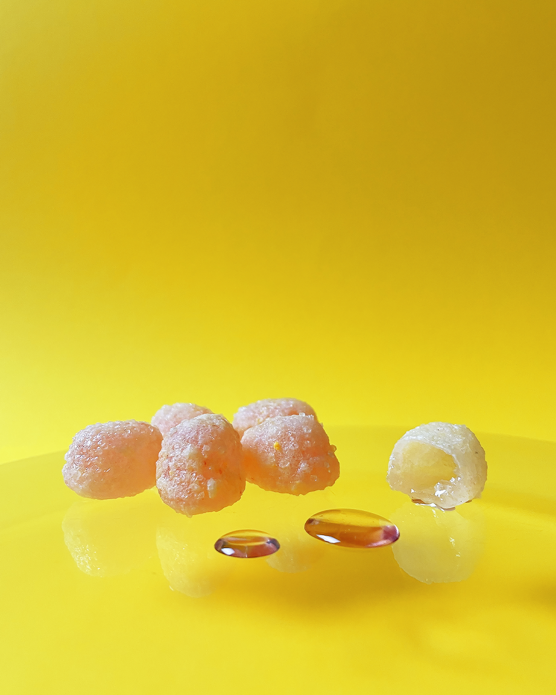 Peach Vodka Drops